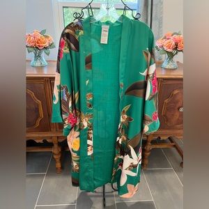 Chico’s Green Kimono